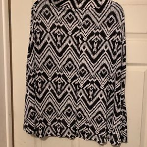 Beautiful Black and white skirt